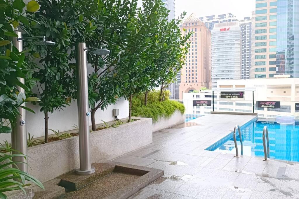 A05 Bukit Ceylon Kl Tower View Balcony Apartment Kuala Lumpur Buitenkant foto