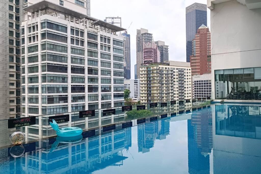 A05 Bukit Ceylon Kl Tower View Balcony Apartment Kuala Lumpur Buitenkant foto